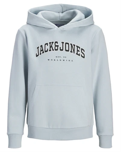 Jack & Jones Junior - JJECaleb Hoodie - Celestial Blue 